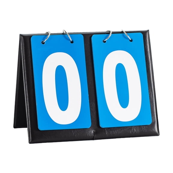 Kyusrd Portable Leather Conspicuous Waterproof Race Scoreboard Flip Scoreboard Scoreboard Soft P U Card Leather Mounted Scoreboards