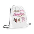 thumbnail image 4 of CafePress - Fabulous 70Th Birthday Butterfly - Colorful 16"x20" Drawstring Bag, 4 of 6