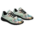 thumbnail image 6 of Happy EaStr Bunnies Eggs Shoes Sneakers Black Size 11, 6 of 7