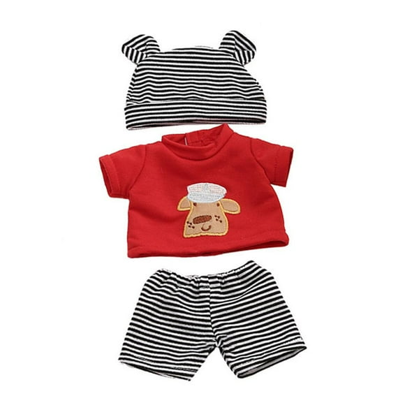 SharkTRUE 10 Inch Baby Doll Clothes Set Reborn Doll Accessories Doll Outfits Clothes Dress for Reborn Doll Newborn Girl Boy