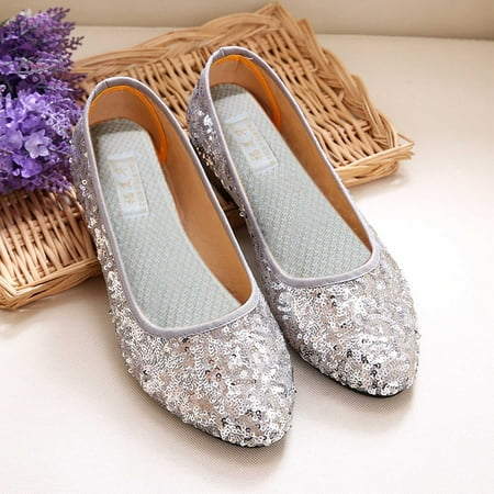 

HIBRO Women s Summer Transparent Flat Snake Sandals Slippers With Rhinestones