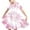 Pink, variant on Odeerbi Kids Girls Gradient Tie-Dye Skater Dress Summer Cute Flared Swing Dress Kids Short Sleeve Stretchy A Line Dress Kids Girls Clothes