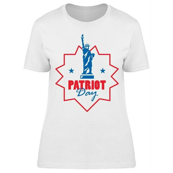 Patriot Day, W/Statue T-Shirt Women -Image by Shutterstock, Female 3X-Large