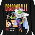 thumbnail image 2 of Dragon Ball Z Floating Piccolo Crew Neck Long Sleeve Women's Black Tee-Large, 2 of 7
