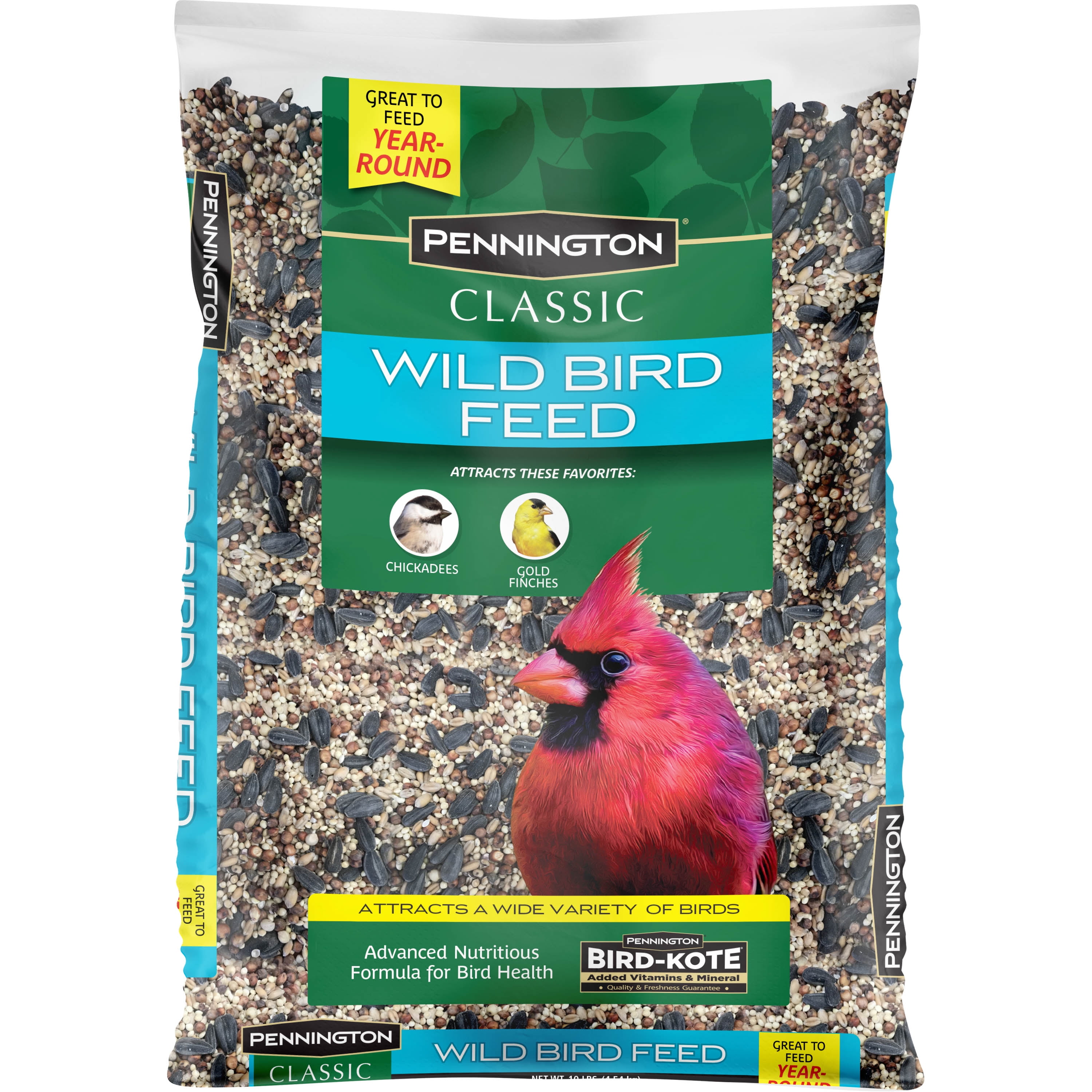 Pennington Classic Wild Bird Feed and Seed, 10 lb. Bag