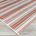 thumbnail image 3 of Couristan Monaco Marbella Indoor / Outdoor Area Rug, Coral-Ivory-Pewter, 2'3" x 11'9" Runner, 3 of 6
