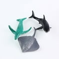 thumbnail image 2 of 24pcs Enfants Simulation Mer Vie Poissons Jouets Réaliste Modèle Décorations de Bureau Cadeau de Vacances, 2 of 9