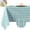 Blue, variant on Rectangle Vinyl Tablecloth 54" x 71", HYG Heavy Duty Waterproof Plastic Table Cloth, Wipeable Oil-Proof Table Protection for Kitchen, Dining, Party, Buffet - White Plaid