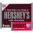 thumbnail image 2 of HERSHEY'S Milk Chocolate Valentine's Exchange, Valentine's Candy Bars, 1.55 oz (6 Count), 2 of 2