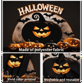 thumbnail image 3 of Happy Halloween Backdrop Horror Theme with Pumpkin, Ghouls,Bat Design for Halloween Party Decorations, 3 of 7