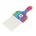 thumbnail image 3 of Unique Bargains Metal Hair Pick for Curly Hair Multicolored 1 Pc, 3 of 7