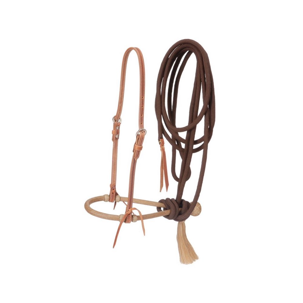 Tough1 Bridle Harness Bosal Hanger 5/8 Bosal 22 Mecate 45358