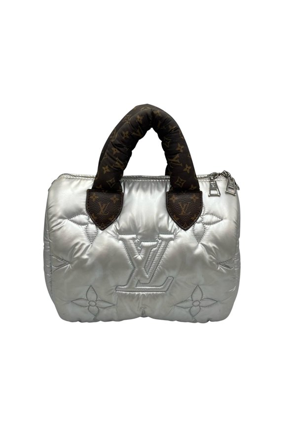 Pre-Owned Louis Vuitton Speedy Bandouliere 25 2-way handbag M20973 Silver Women's (Good)