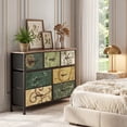 thumbnail image 4 of CONCETTA 7-Drawer Fabric Dresser Storage Chest for Bedroom, Closet, Storage Furniture for Adults, Floral Color, 4 of 7
