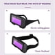 thumbnail image 2 of 2X Solar Auto Oscurecimiento Lcd Soldadura Casco Gafas Máscara Gafas Protector de Ojos Tapa de Soldador Gafas Máquina Máscara de Soldadura, 2 of 7