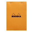 thumbnail image 1 of Bloc de notas Rhodia No16, A5, cuadrado, naranja, 80 g, 80 hojas, 1 of 9