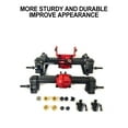 thumbnail image 3 of mmirethe Aluminum Alloy 1/24 Rear Axle For FCX24 Crawler 2pcs RC Car Accessories Replacement Parts RC Upgrade Part Silver, 3 of 6