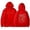 v-16RD181, variant on CUSTG Oversized Hoodies For Women Casual Long Sleeve Back Letter Printed Hooded Sweatshirts Pullover Tops Stylish Streetwear