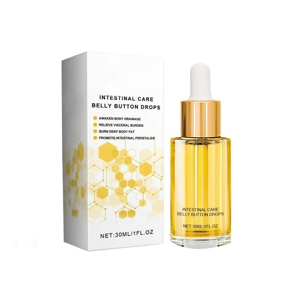 Gotas para el ombligo intestinal de abeja Gotas para el ombligo, gotas para el ombligo de abeja, gotas para el ombligo, reafirmantes y moldeadoras, 30 ml