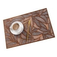 thumbnail image 3 of Napperon Rectangulaire Creux Napperon Résistant à la Chaleur sous-Verre Tasse Napperon Rectangulaire Creux Coussinet de Tasse Vaisselle Simple Décorations, 3 of 6