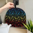 thumbnail image 5 of HELLHERO 1Pcs Tea Cozies Covers with Lightweight Polyester Canvas Keep Warm for Creative Gifts Rainbow Paw Print, 5 of 8
