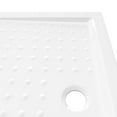 thumbnail image 6 of vidaXL Shower Base Tray with Dots Skid Resistant Shower Receptor White ABS, 6 of 6