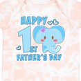thumbnail image 4 of Inktastic Happy 1st Fathers Day with Elephant Girls Baby Bodysuit, 4 of 5
