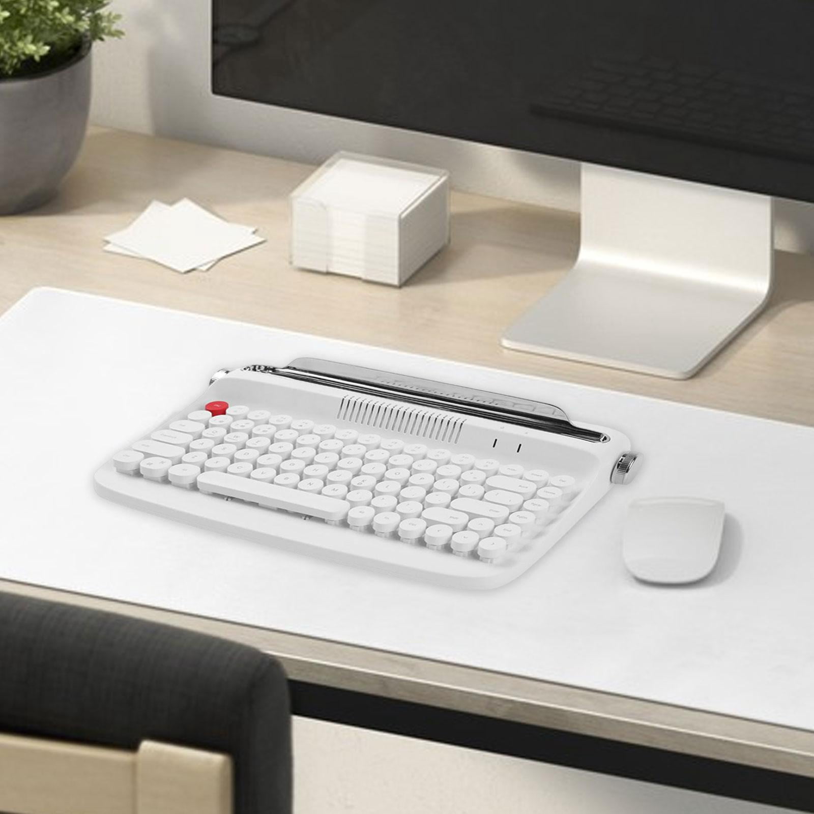Milaget Retro Mechanical Keyboard 84 Keys Bluetooth5.0 Multi