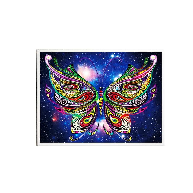 5D diamantes de imitación Diy gato mariposa diamante pintura punto de cruz elefante búho Animal bordado costura regalo decoración de oficina Vogacara JJ16155-08
