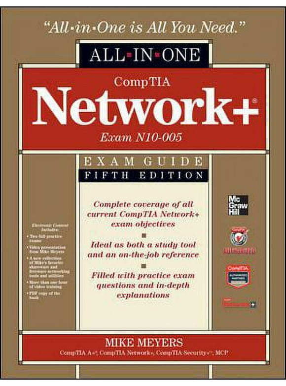Pre-Owned Comptia Network+ Certification All-In-One Exam Guide, 5th Edition (Exam N10-005) (Hardcover) 0071789227 9780071789226
