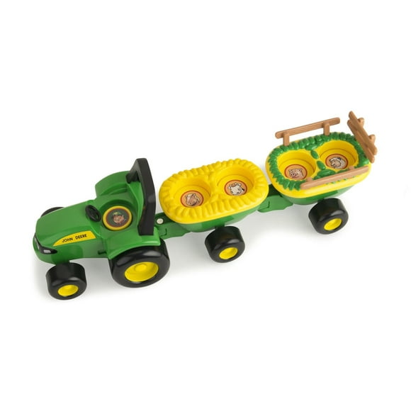 John Deere Animal Sounds Hayride Toy Vehicle