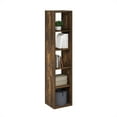 thumbnail image 5 of Furinno Cubicle Open Back Decorative Verticle Cube Storage Organizer, 5-Cube, Amber Pine, 5 of 6