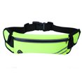 thumbnail image 2 of Reflective Running Fanny Pack,Water Resistant Workout Waist Bag for Fitness Jogging Hiking Travel - green, 2 of 5