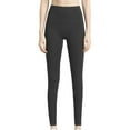 thumbnail image 4 of Women's Solid Color Workout Leggings Tummy Control Stretchy Sculpting Fitness Yoga Training Pants, 4 of 10
