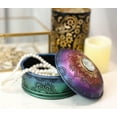 thumbnail image 6 of Chakra Rainbow Buddhist Mandala Wheel And Glass Cabochon Decorative Jewelry Box, 6 of 6