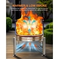 thumbnail image 2 of Stand for Solo Stove Accessories: Adjustable 19-27 inch Fire Pit Stand for Solo Stove Bonfire Yukon and More Outdoor Fire Pit - Fire Pit Accessories for Outside Patio Camping Backyard$$Garden & Patio, 2 of 7