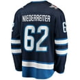 thumbnail image 3 of Men's Fanatics Nino Niederreiter Navy Winnipeg Jets Home Premier Breakaway Player Jersey, 3 of 3