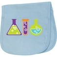thumbnail image 2 of Inktastic Scientist Kids Chemistry Beakers Baby Burp Cloth, 2 of 3