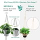 thumbnail image 5 of Juego de 4 colgadores de macramé para plantas, decoración bohemia para el hogar, cuerda de algodón hecha a mano, 4 ganchos para colgar incluidos, diseño flexible para varias formas de macetas, anillo, 5 of 8