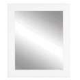 thumbnail image 1 of American Value Vision dans le Miroir Mural de Vanité Blanche Encadrée 32 x 35.5 Po. AV3MED, 1 of 1