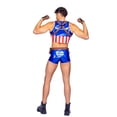 thumbnail image 3 of Hunky American Hero Men's Cosplay Costume, 3 of 3