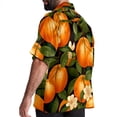 thumbnail image 3 of Tangerine Men's Printed Casual Button Down Short Sleeve Beach Shirts, 3 of 6