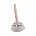 thumbnail image 3 of Colador de Té de Silicona mayimx Forma de Émbolo de Inodoro Gris Claro, 3 of 9