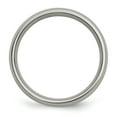 thumbnail image 2 of Titanium 14k Gold Inlay 5mm Wedding Band Ring Man Precious Metal   For Dad Mens  For Him, 2 of 11