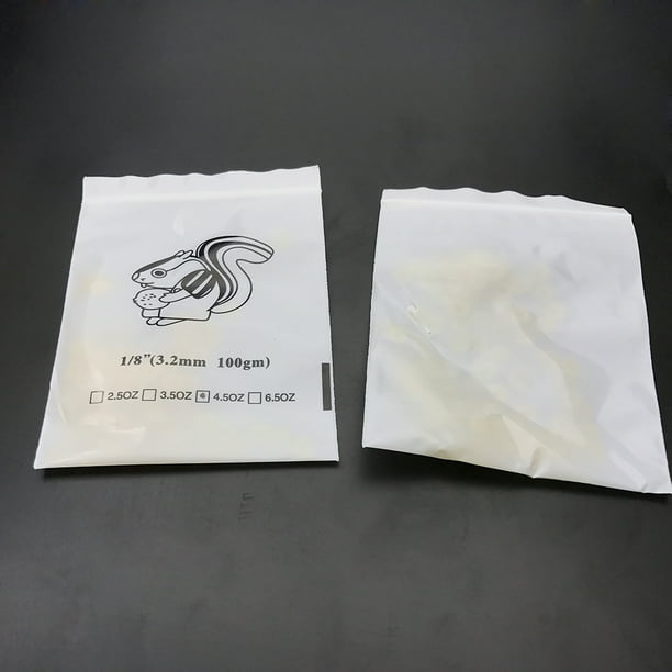 CLEAR 3/16" HEAVY 4.5 oz Orthodontic Elastic Braces Rubber Bands Dental