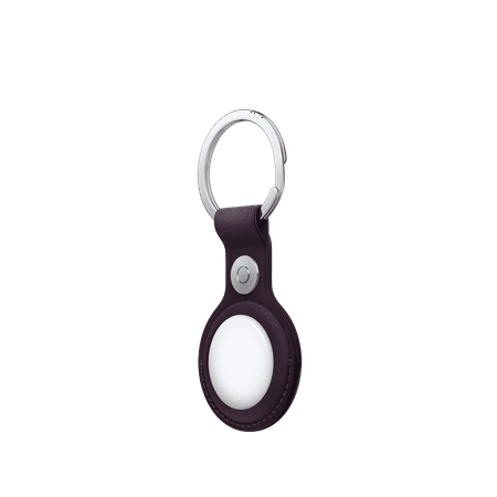 Apple - AirTag FineWoven Key Ring - Blackberry