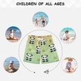 thumbnail image 6 of Cute Pandas with Flowers Swim Trunks Board Shorts Beach Pants Bathing Bottoms 5T, 6 of 8