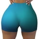 thumbnail image 2 of Fotbe Blue to turquoise Shorts Sin Costuras – Shorts Deportivos de Cintura Alta para Mujer, Elásticos para Gimnasio, Yoga, Running o Ciclismo-Medium, 2 of 8