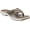 Pewter Synthetic, variant on Clarks BREEZE SEA Womens Flip-Flops