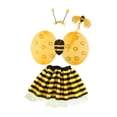thumbnail image 2 of Disfraz de Bumble para niños, conjunto de cosplay para fiesta temática de disfraces, festival para niños Estilo D, 2 of 8